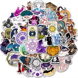 2/$10  25 Piece Witchy Wicca Colorful Grunge Sticker Set